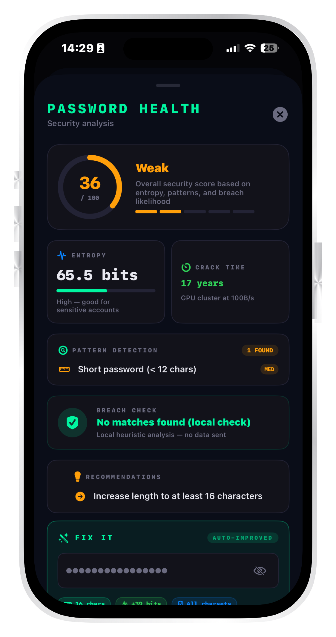 ForgeKey Screenshot 2