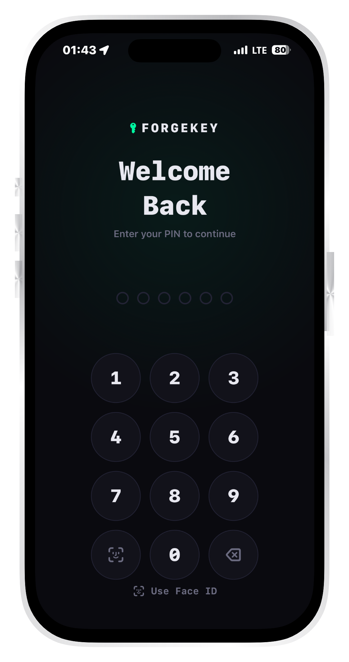 ForgeKey Screenshot 1